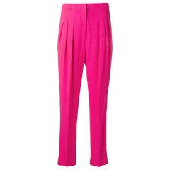 1990s Emanuel Ungaro Fuchsia Trousers