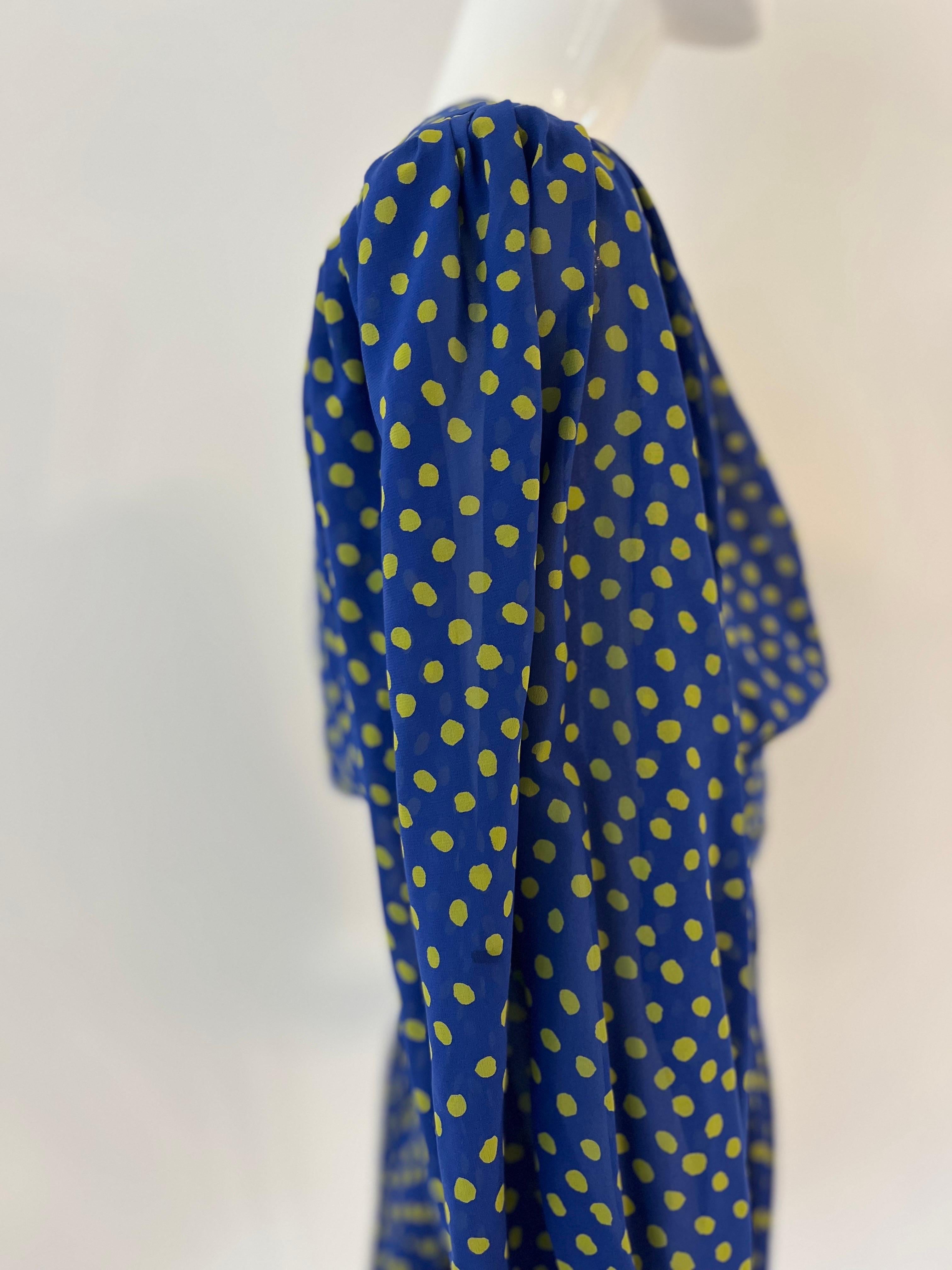1990s Emanuel Ungaro Polka Dot Skirt Set  For Sale 1