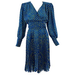 1990s Emanuel Ungaro Polka Dot Skirt Set