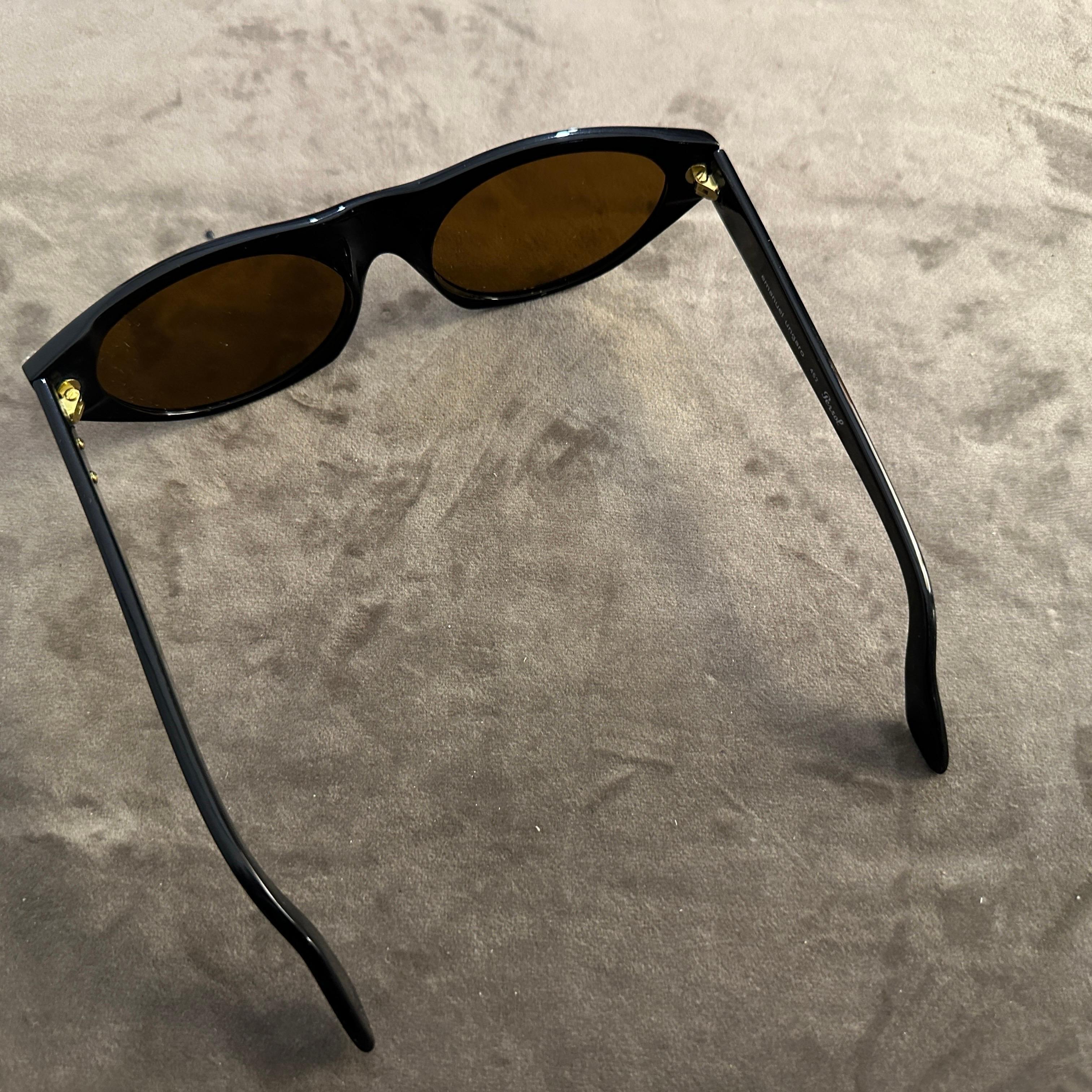 1990 Emmanuel Ungaro Lunettes de soleil vintage Jewell Excellent état - En vente à Aci Castello, IT