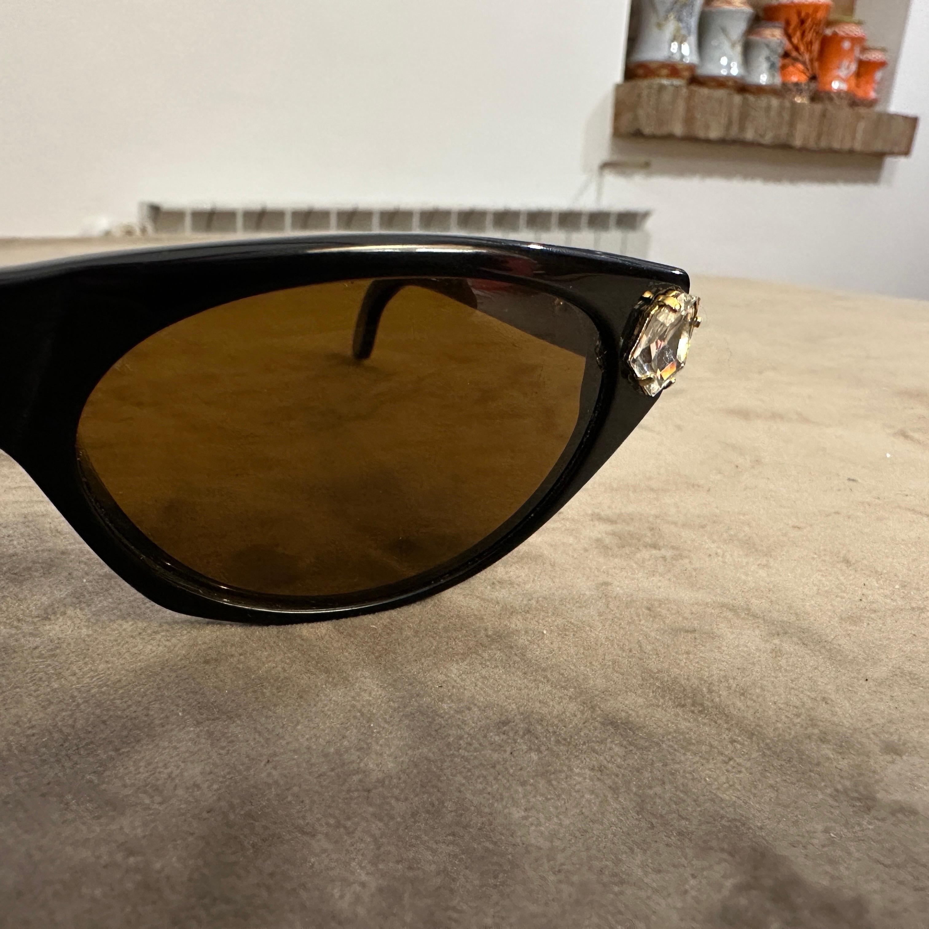 1990 Emmanuel Ungaro Lunettes de soleil vintage Jewell en vente 3