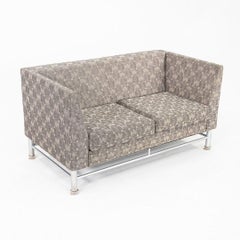 Années 1990 Ettore Sottsass for Knoll Eastside Two Seat Loveseat Sofa 2x Available