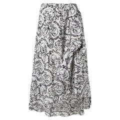 Vintage 1990s Fendi Asymmetrical Skirt