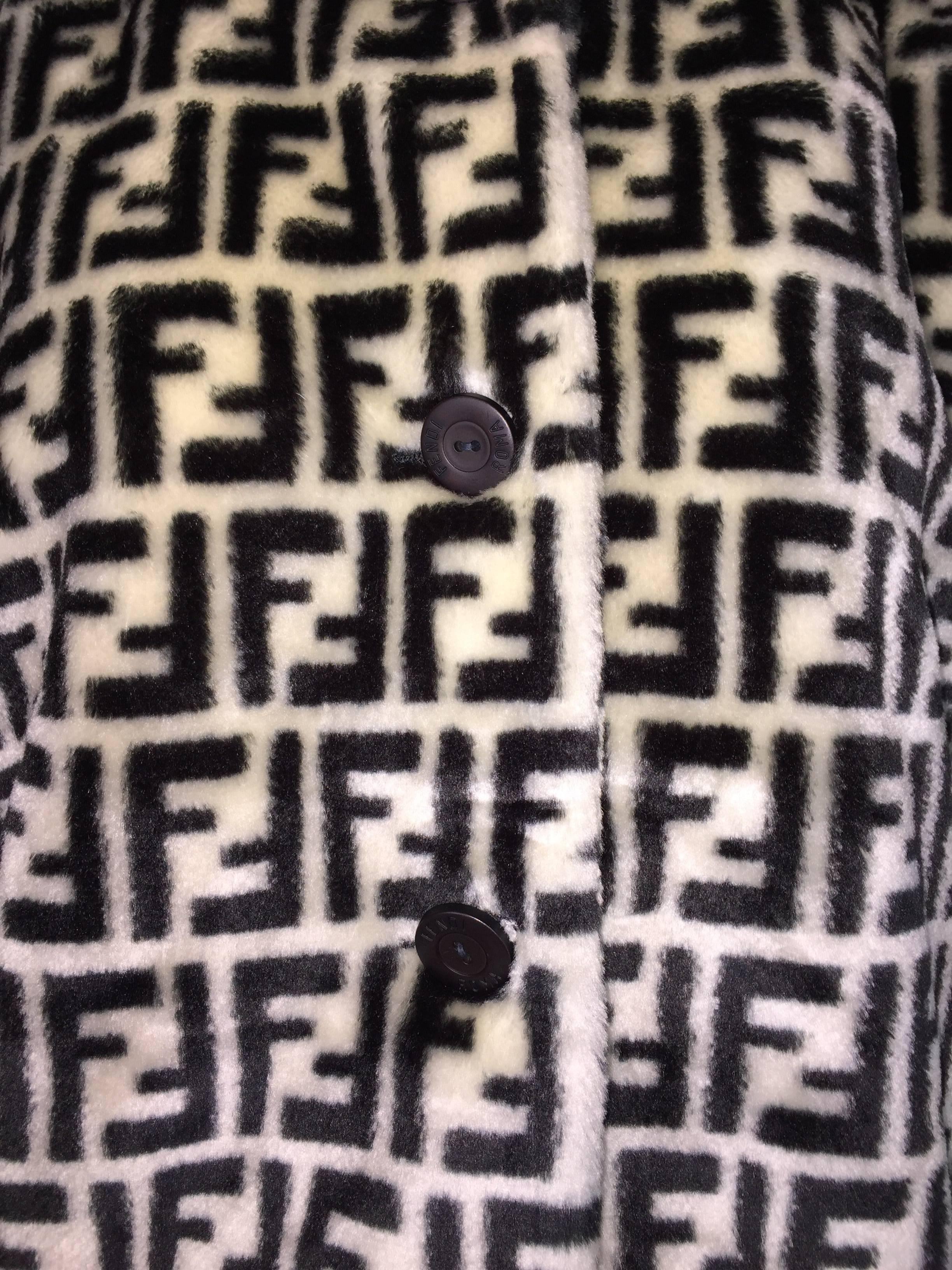 fendi jacket white