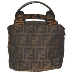 1990s Fendi Fabric Logo Bag