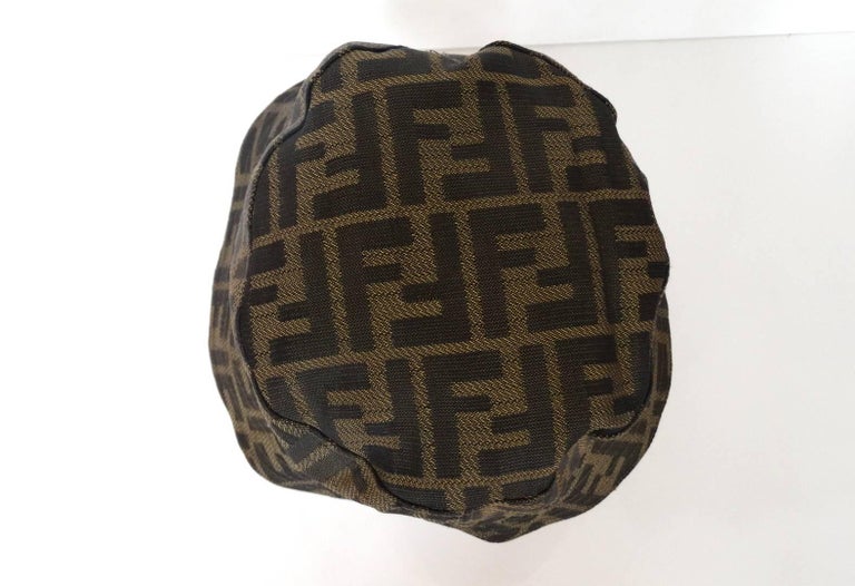 1990s Fendi Zucca Monogram Bucket Hat at 1stdibs