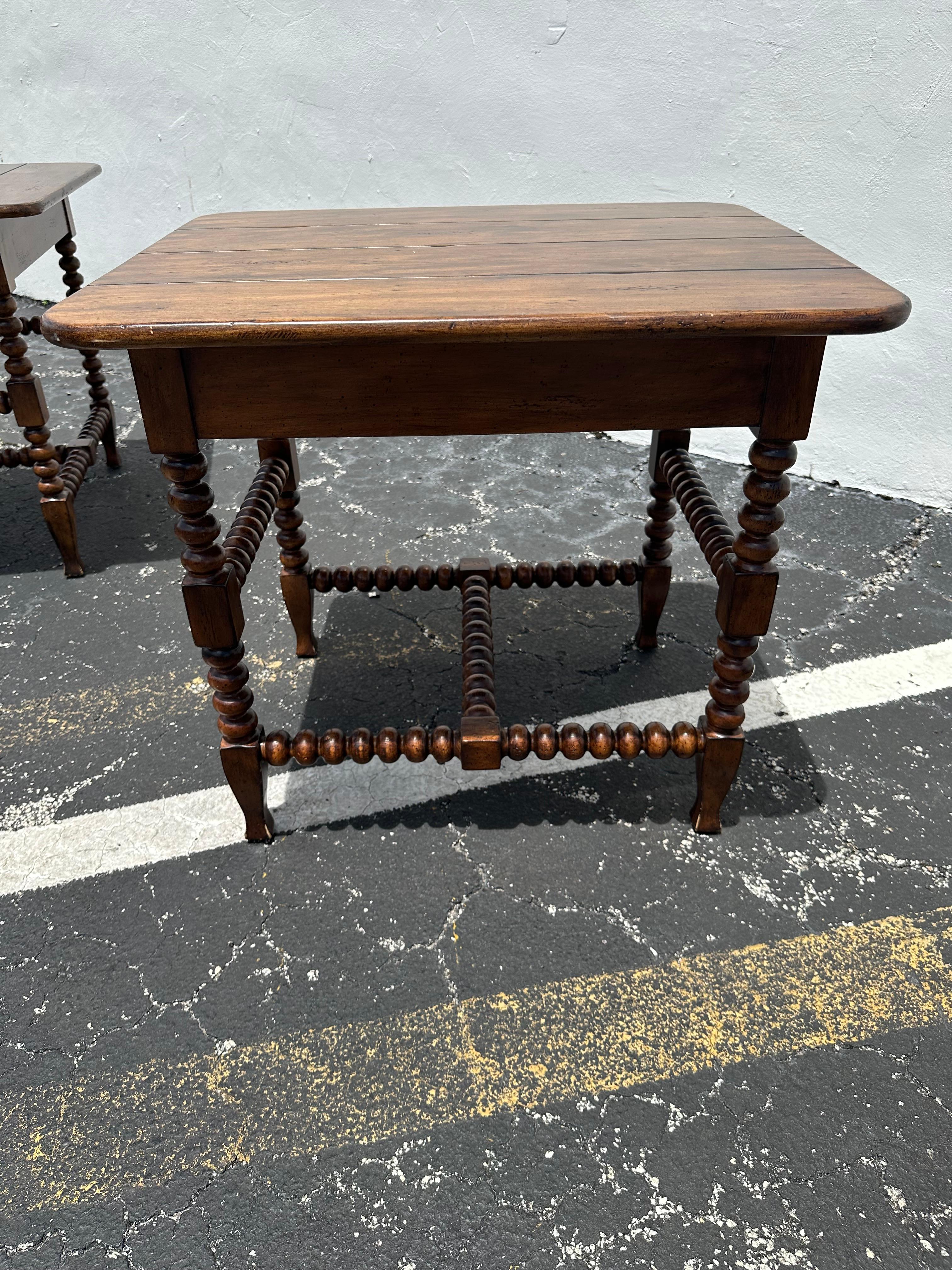 1990 Ferguson Copeland Tables d'extrémité Tables de nuit, ensemble de 2 en vente 6