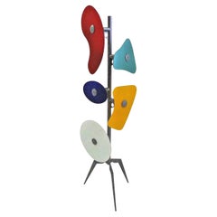 1990s Ferruccio Laviani Post Modern Orbital Floor Lamp for Foscarini, Italy