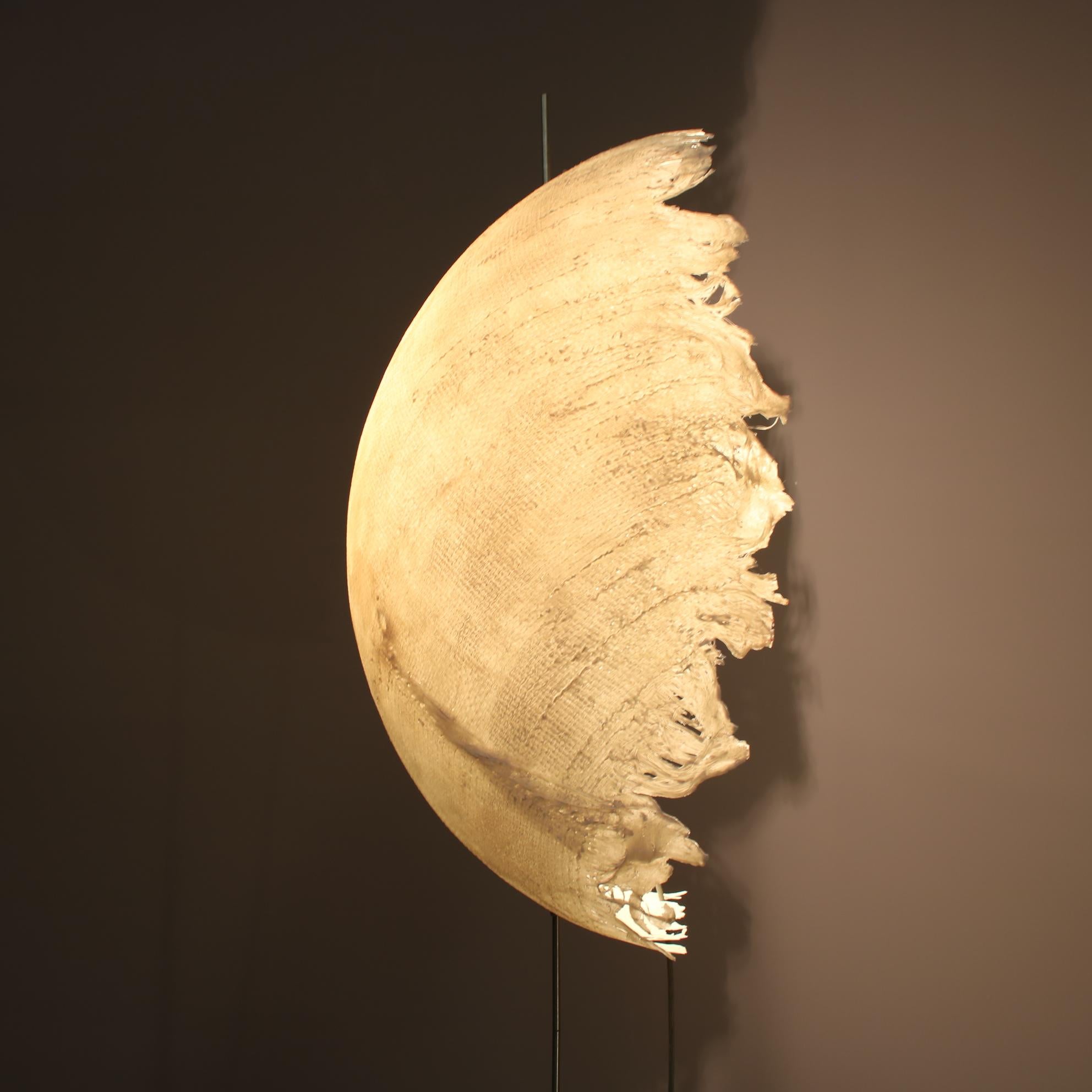 1990s Fiberglass floor lamp “Postkrisi F60” by Catellani & Smith, Italy For Sale 3