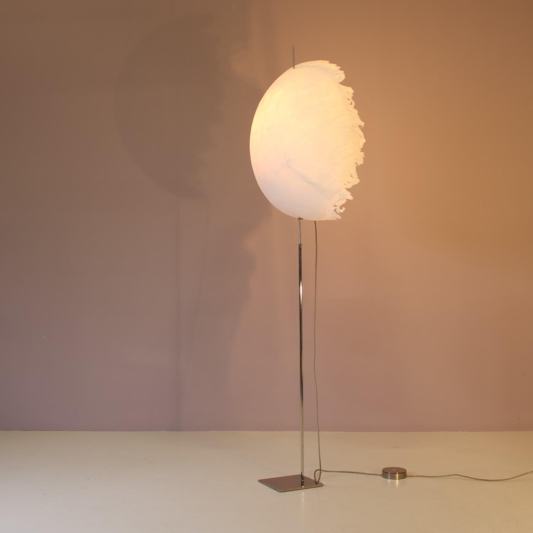 1990s Fiberglass floor lamp “Postkrisi F60” by Catellani & Smith, Italy For Sale 5