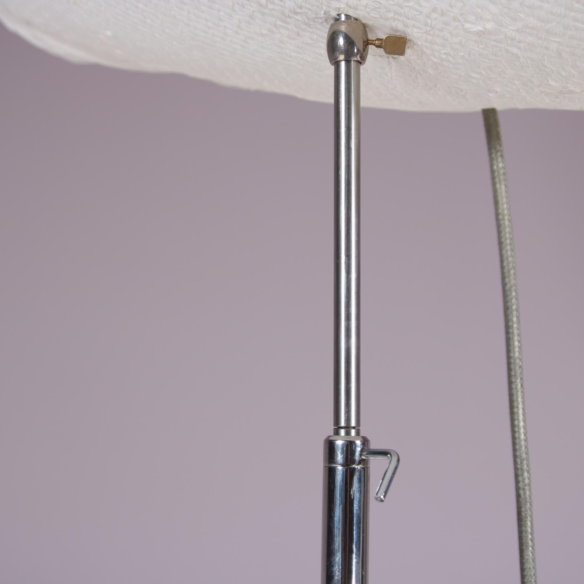 1990s Fiberglass floor lamp “Postkrisi F60” by Catellani & Smith, Italy For Sale 8