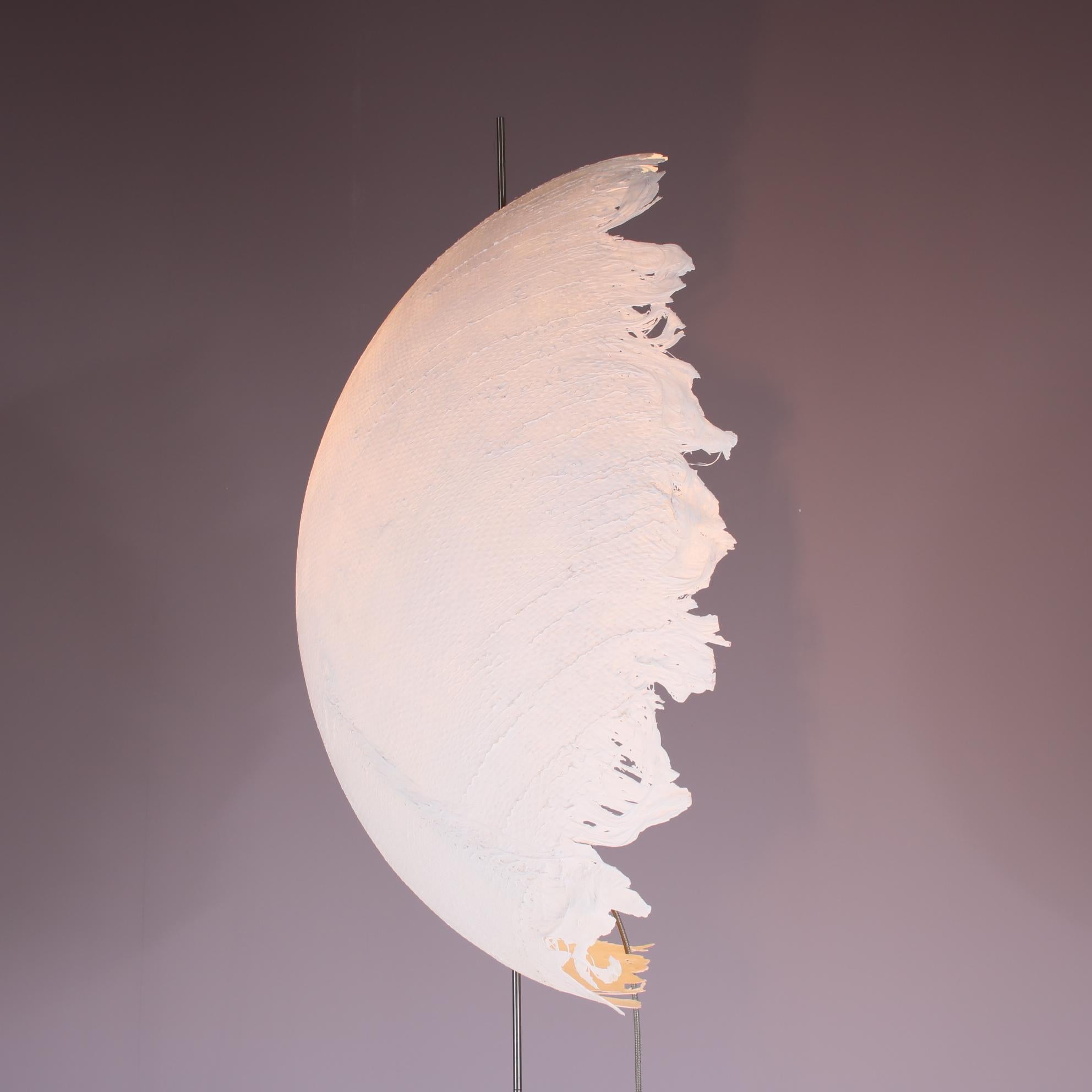 1990s Fiberglass floor lamp “Postkrisi F60” by Catellani & Smith, Italy For Sale 1