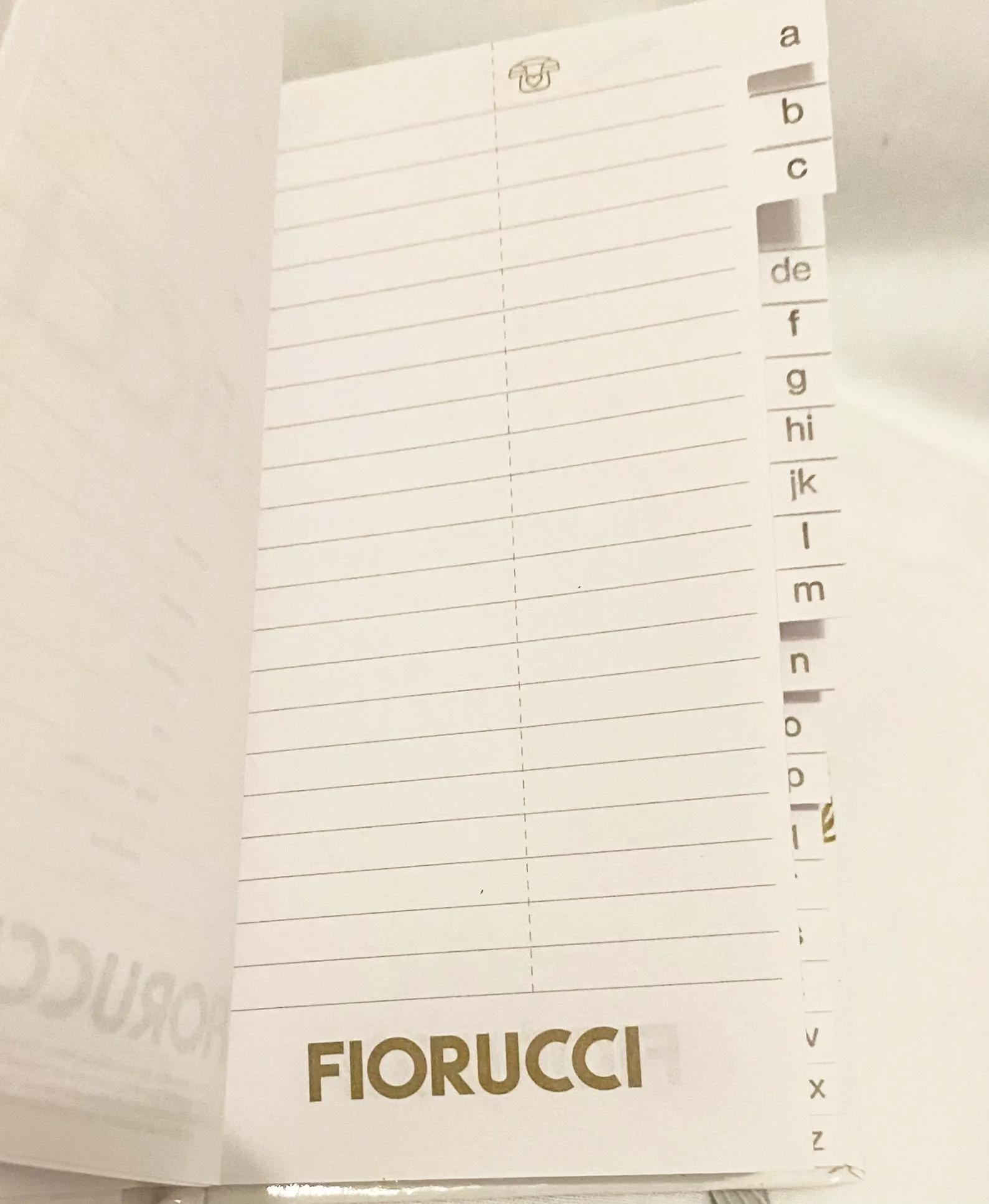 1990s Fiorucci Forever Angels Note Address Book In Excellent Condition For Sale In London, GB