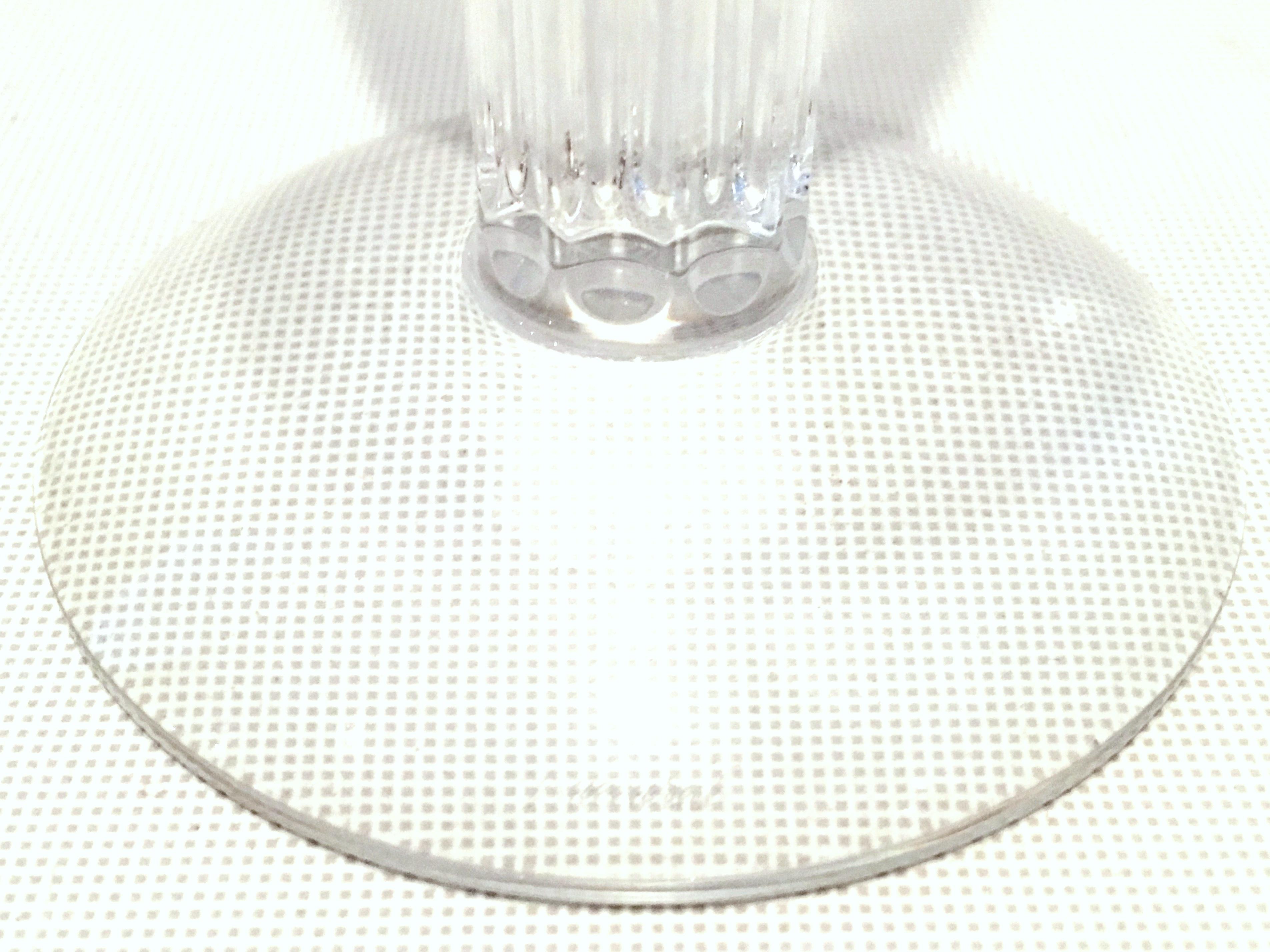 1990'S French Crystal Champagne Flute 