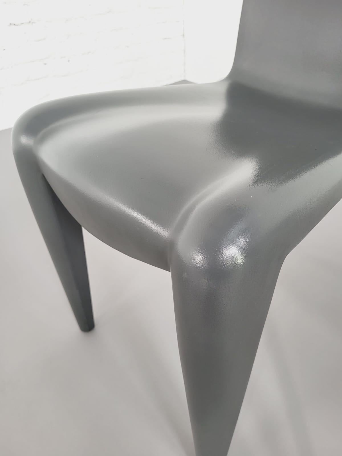1990s French Design Set of 6 Louis XX Model Chairs by Philippe Starck For Vitra For Sale 9