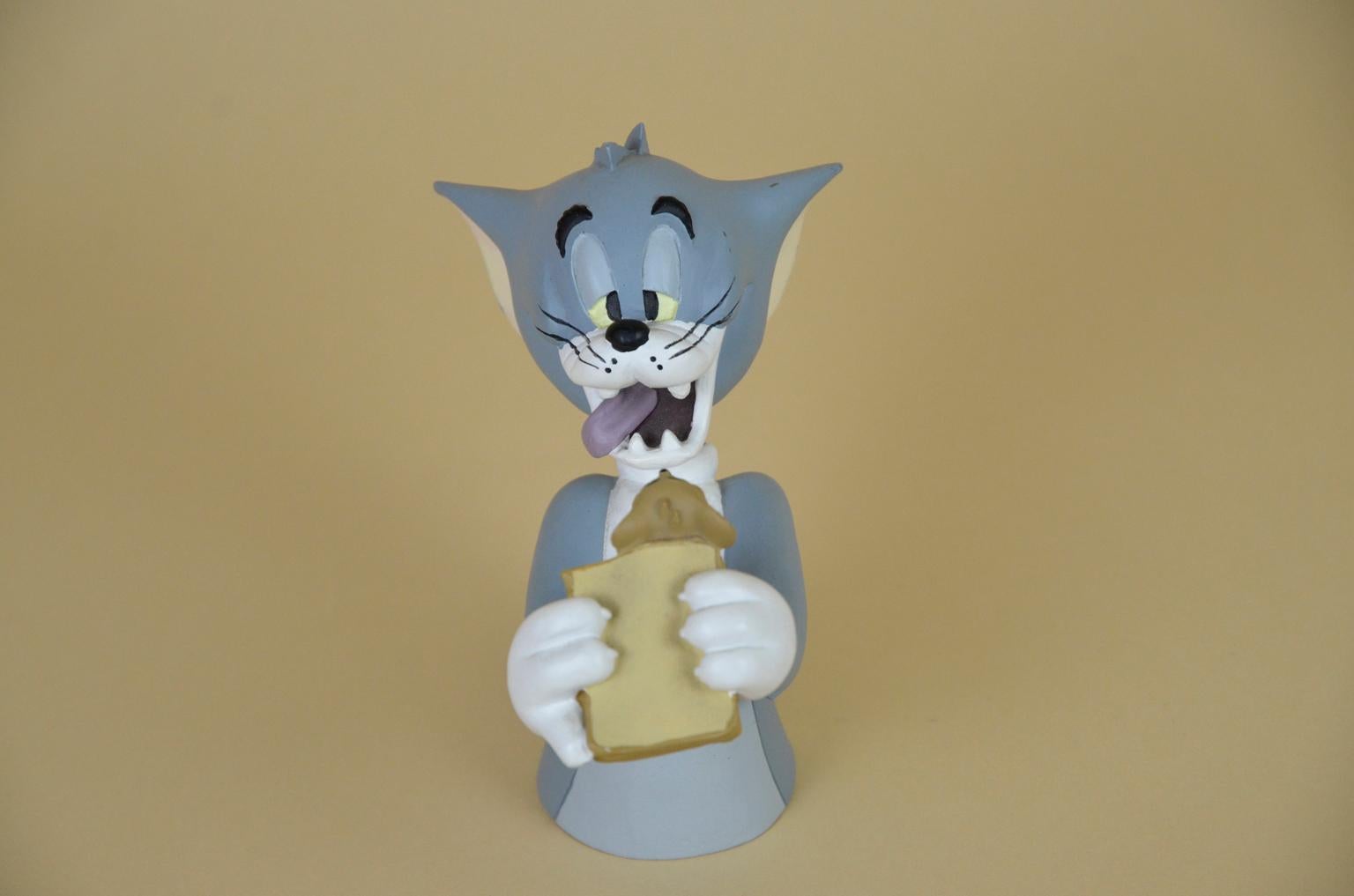 Französische Hanna-Barbera-Statue von Demons & Merveilles, Vintage, Tom und Jerry, 1990er Jahre (Handbemalt) im Angebot