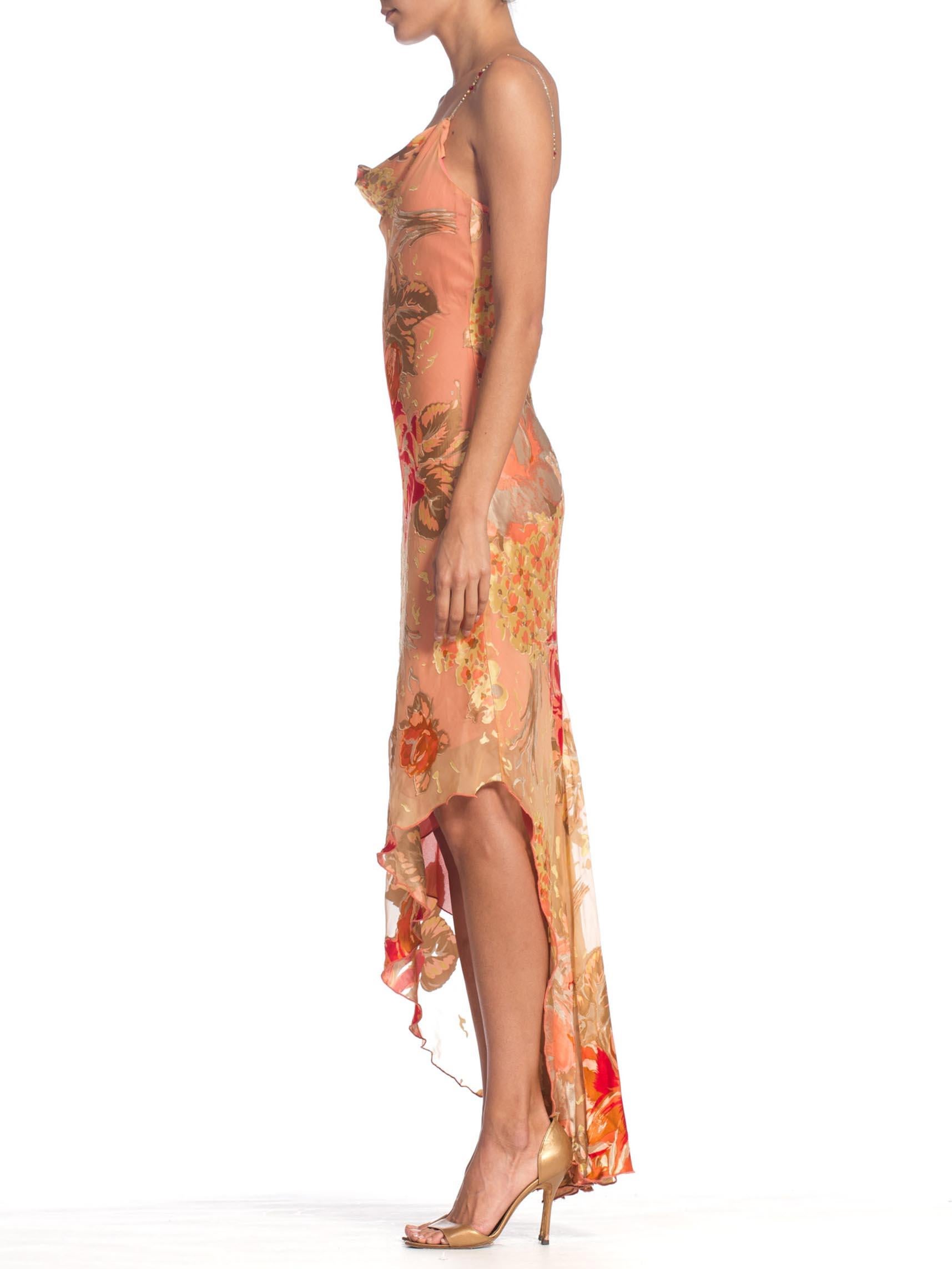 1990S Galliano Dior Style Bias Cut Silk Dress In Excellent Condition In New York, NY