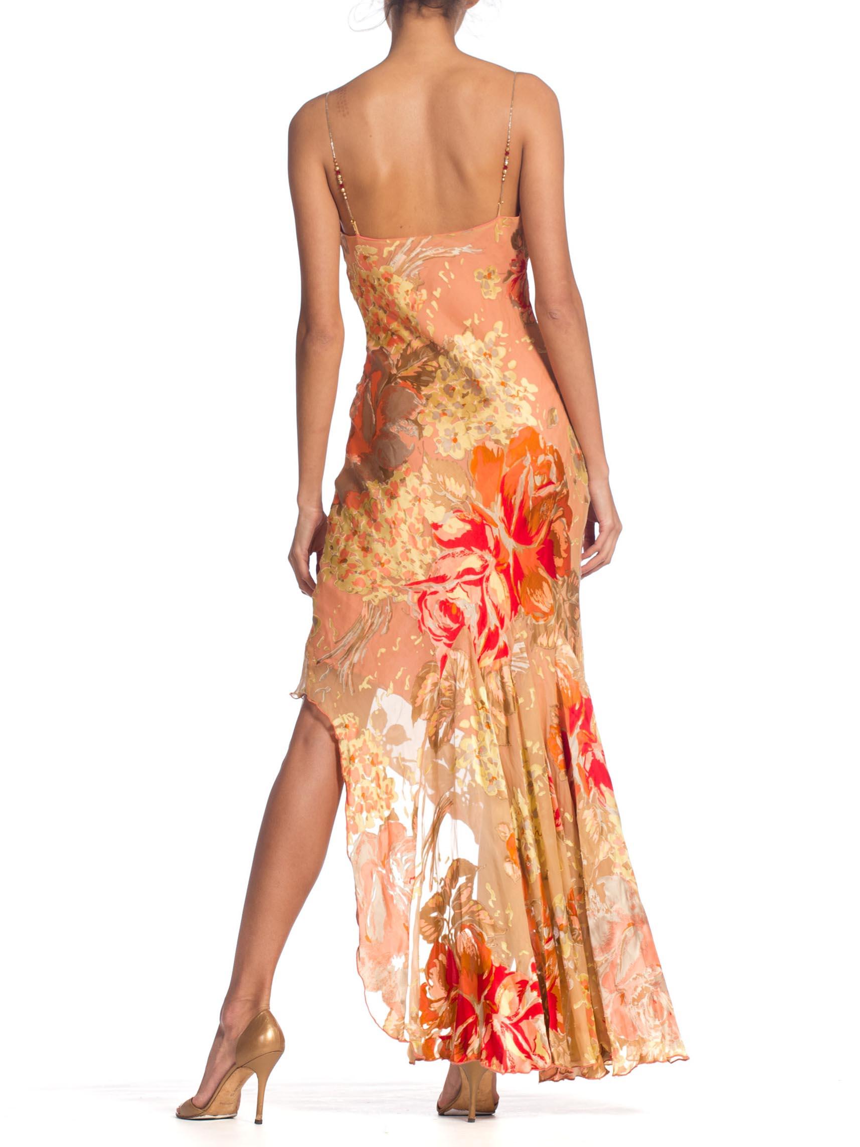 1990S Galliano Dior Style Bias Cut Silk Dress 1