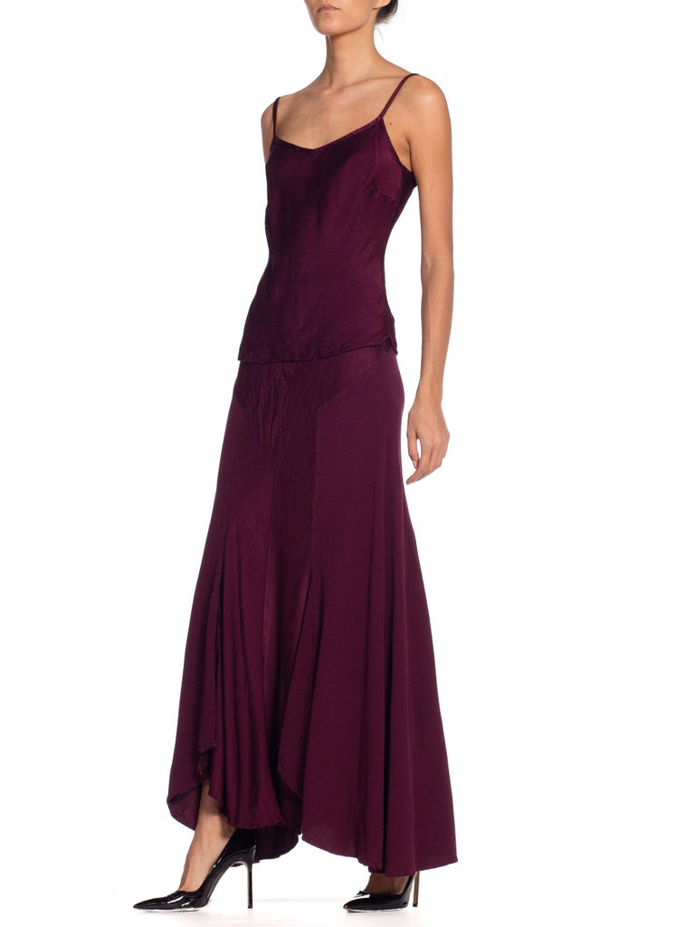 ghost burgundy dress
