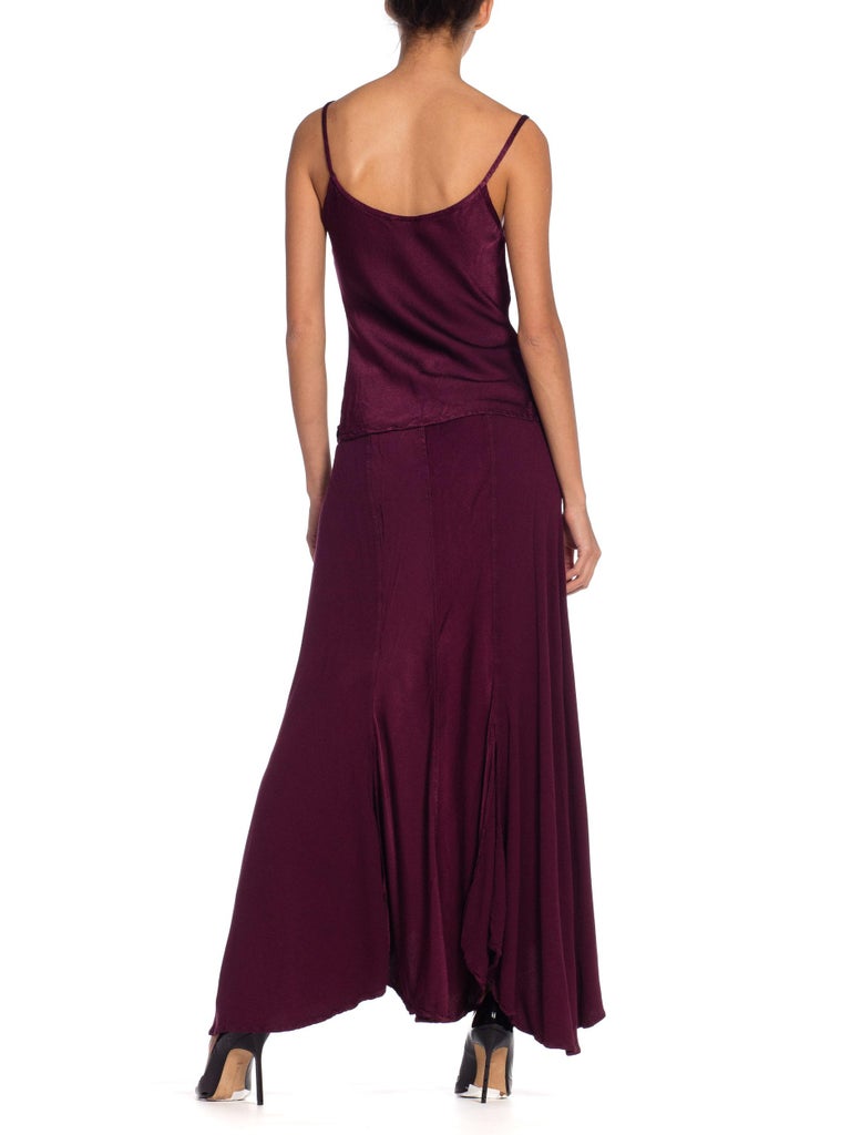 ghost burgundy dress