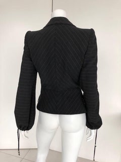 2000s Gianfranco Ferrè Black Blazer Jacket