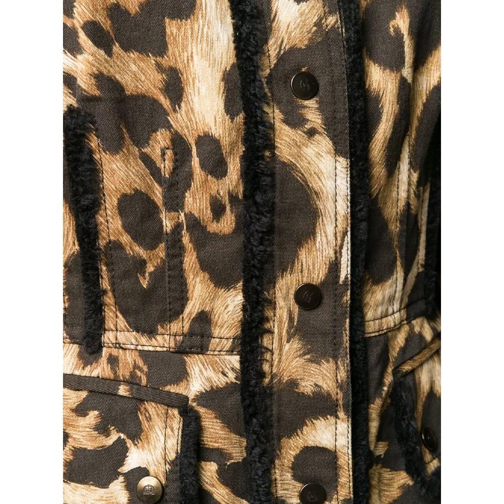 1990s Gianfranco Ferré Animalier Print Jacket In Excellent Condition In Lugo (RA), IT