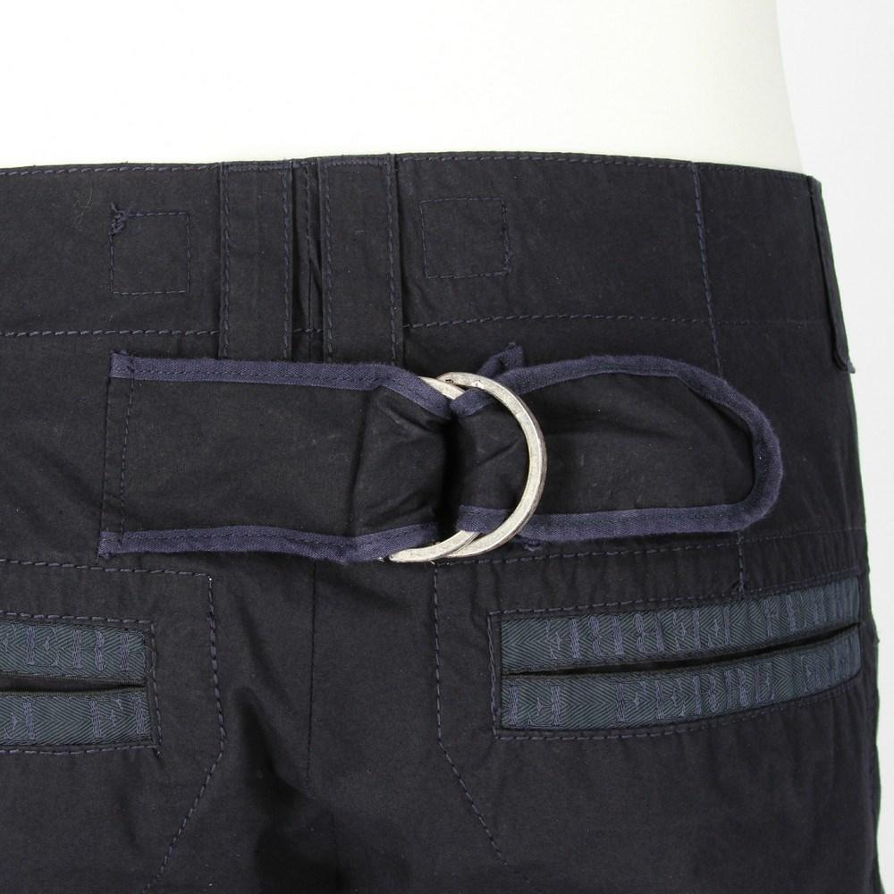 1990s Gianfranco Ferré dark blue cotton trousers In Excellent Condition In Lugo (RA), IT