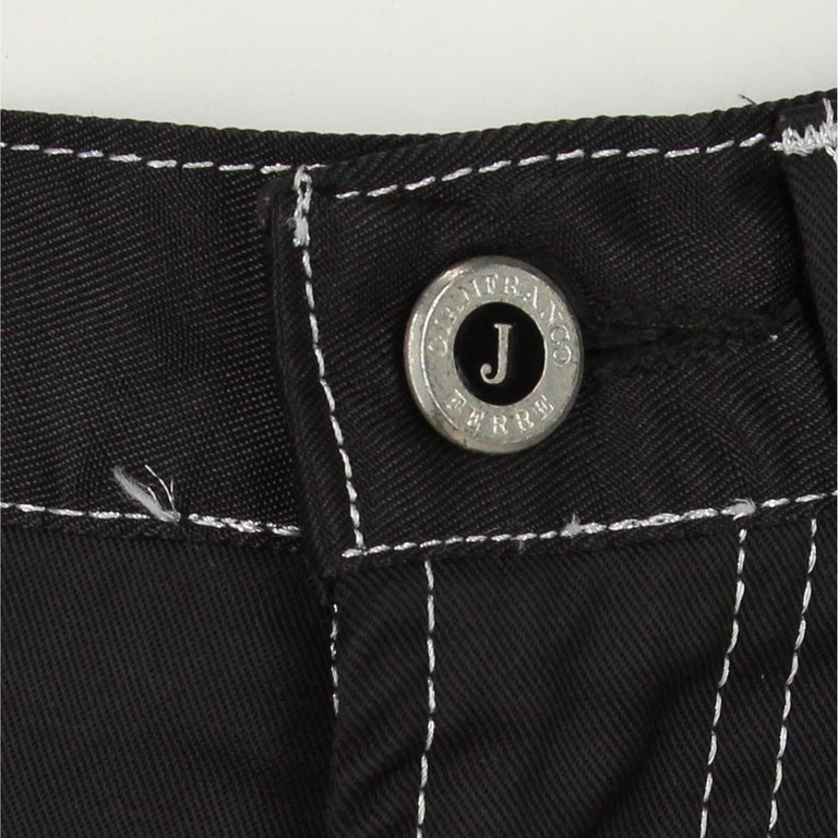 1990s Gianfranco Ferré Denim Trousers For Sale at 1stDibs