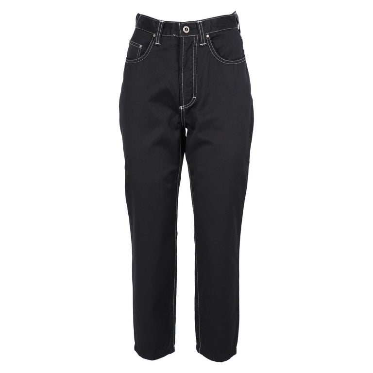 1990s Gianfranco Ferré Denim Trousers For Sale at 1stDibs