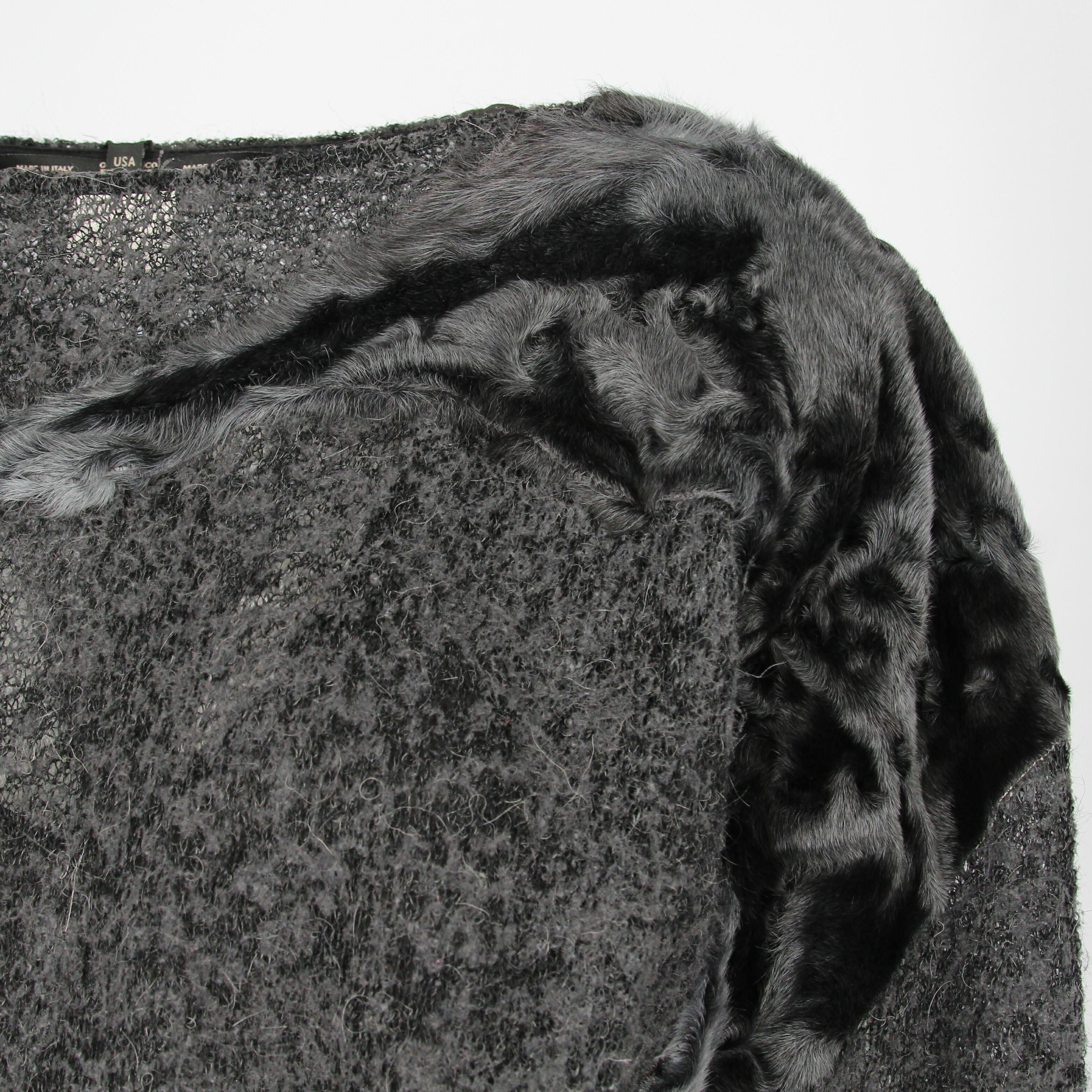 Women's 1990s Gianfranco Ferré Furry Sweater For Sale