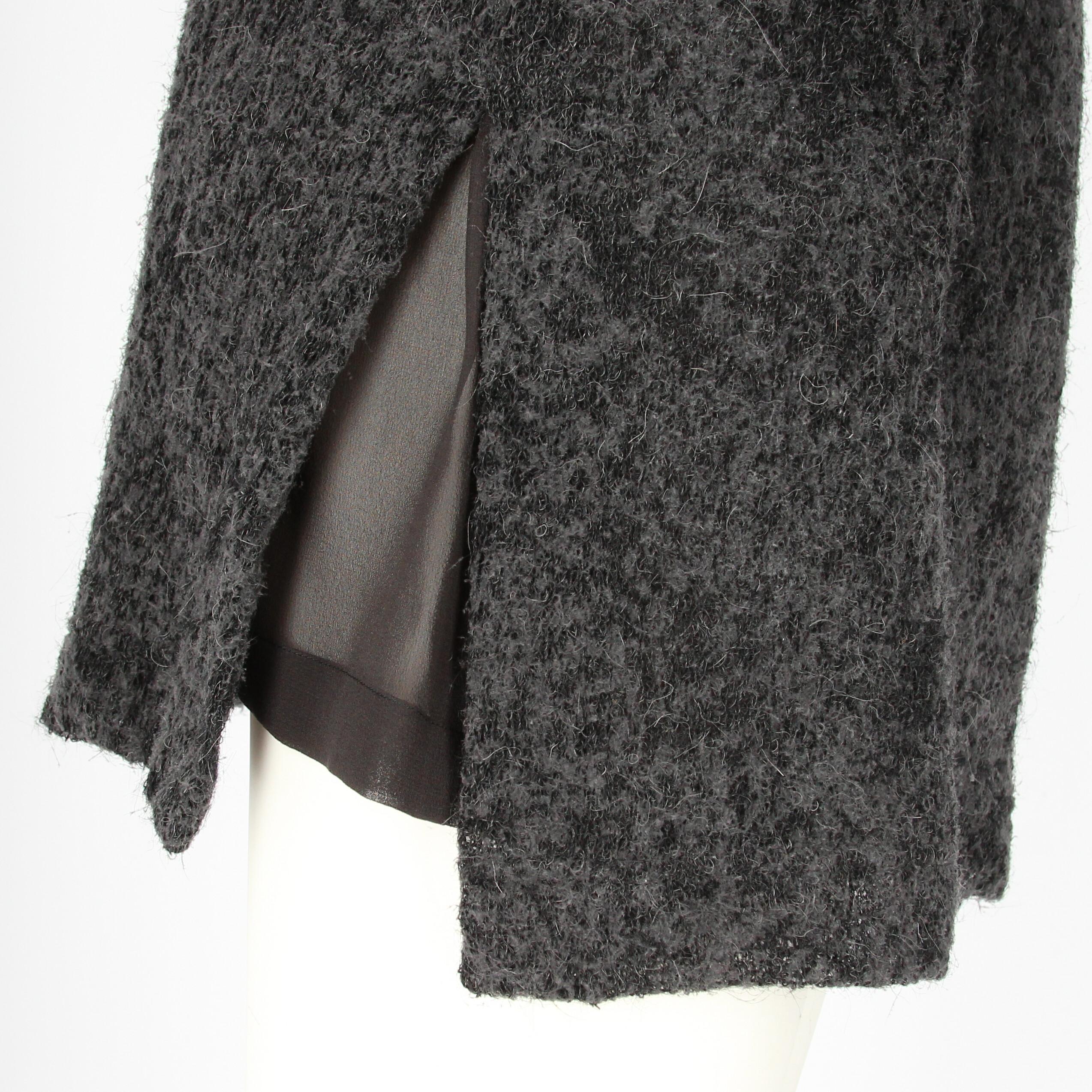 1990s Gianfranco Ferré Furry Sweater For Sale 3