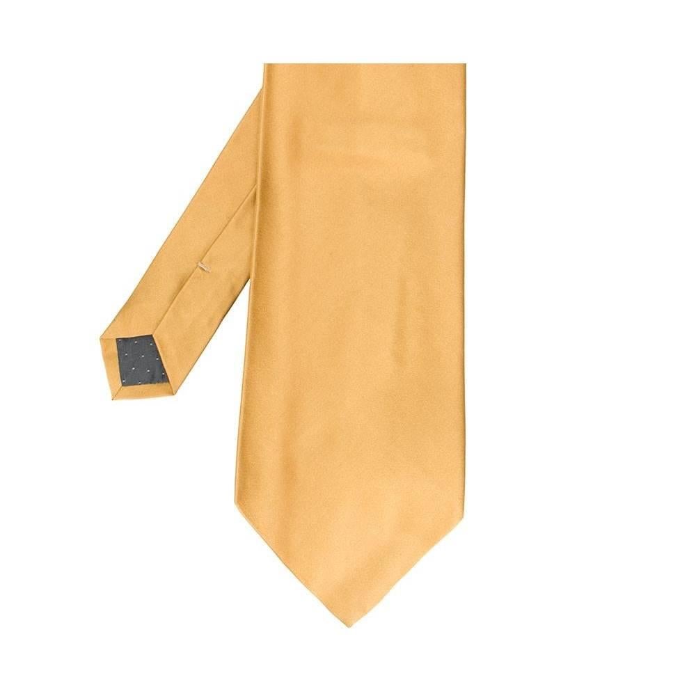 1990s Gianfranco Ferré Golden Tie In Excellent Condition For Sale In Lugo (RA), IT