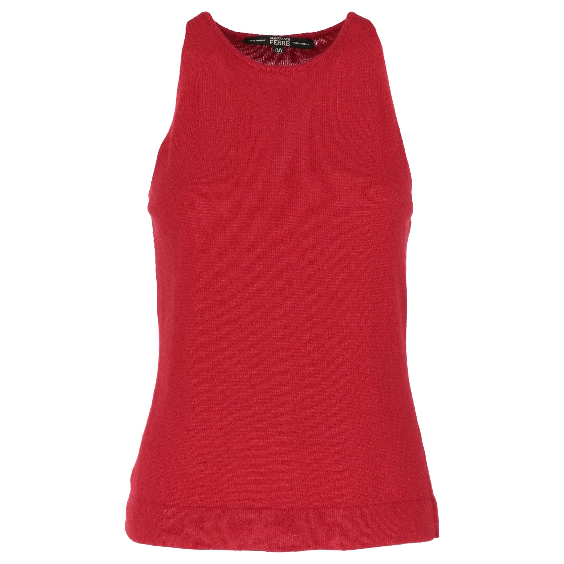 1990s Gianfranco Ferré Knitted Vest