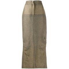 1990s Gianfranco Ferré Long Skirt