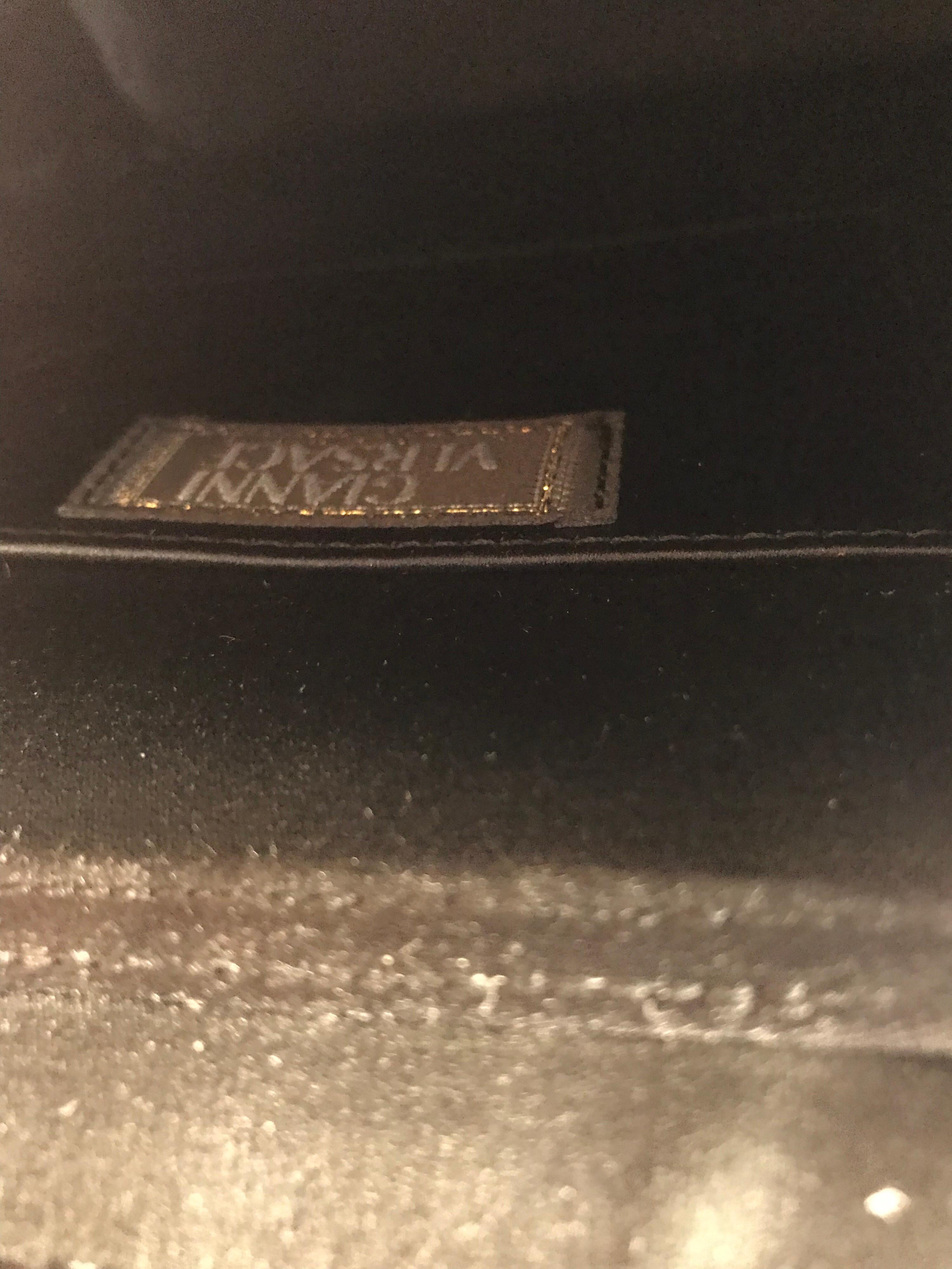 Gianni Versace Couture - Mini sac de soirée avec poignée en cristal, années 1990 Unisexe en vente