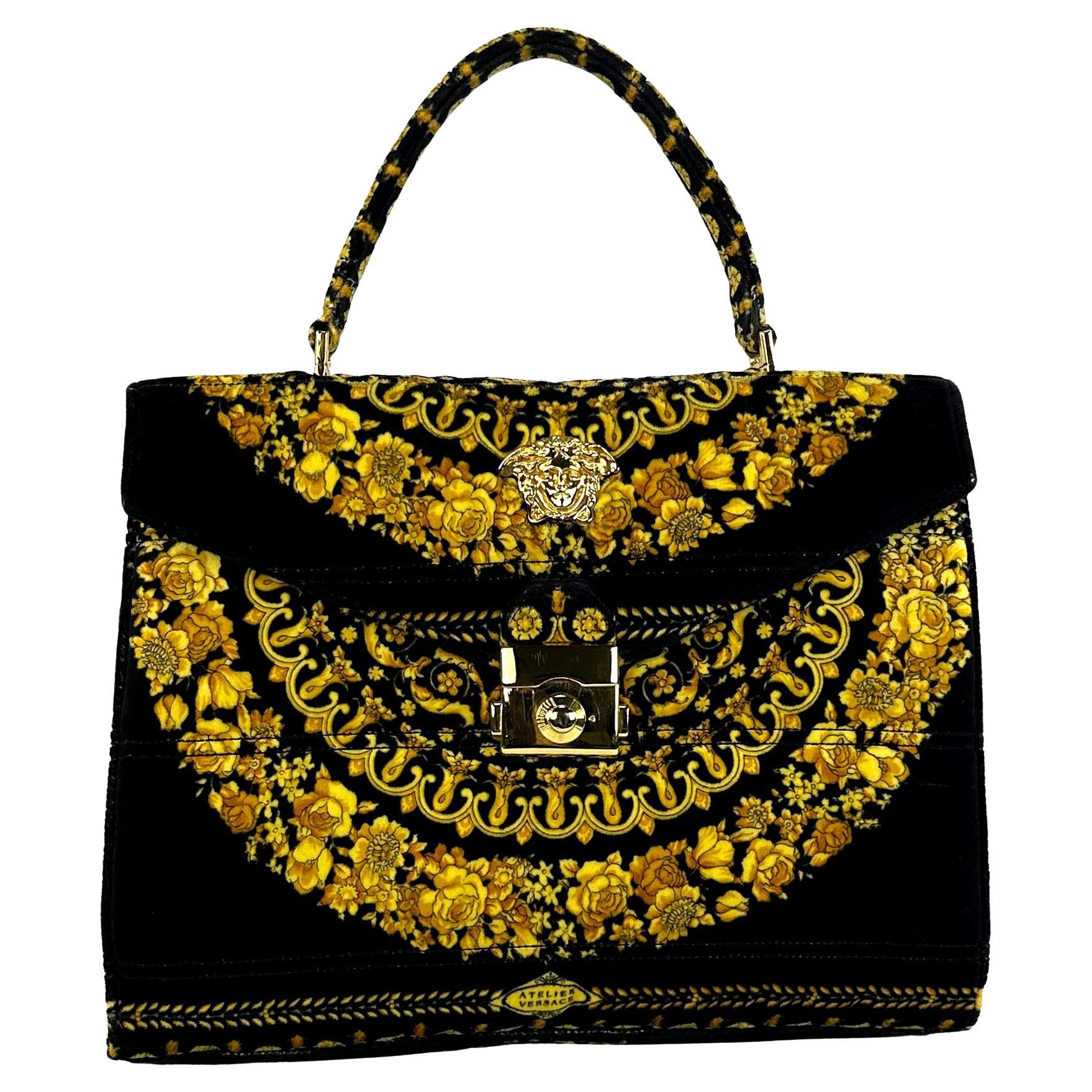 Vintage Gianni Versace Couture Top Handle Bags 9 For Sale at 1stDibs giovanni valentino bag price most expensive versace bag gianni versace bag price