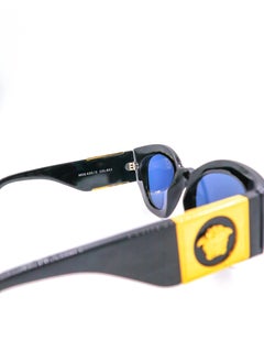 1990er Jahre GIANNI VERSACE GRECA MEDUSA Silbermedaille SUNGLASSES