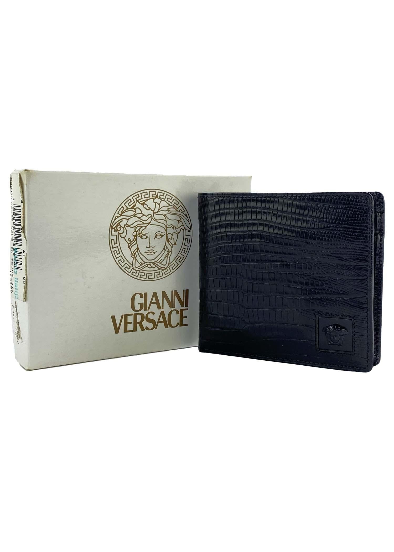 versace bifold wallet