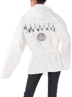 1990s Gianni Versace Mens Hooded Pullover