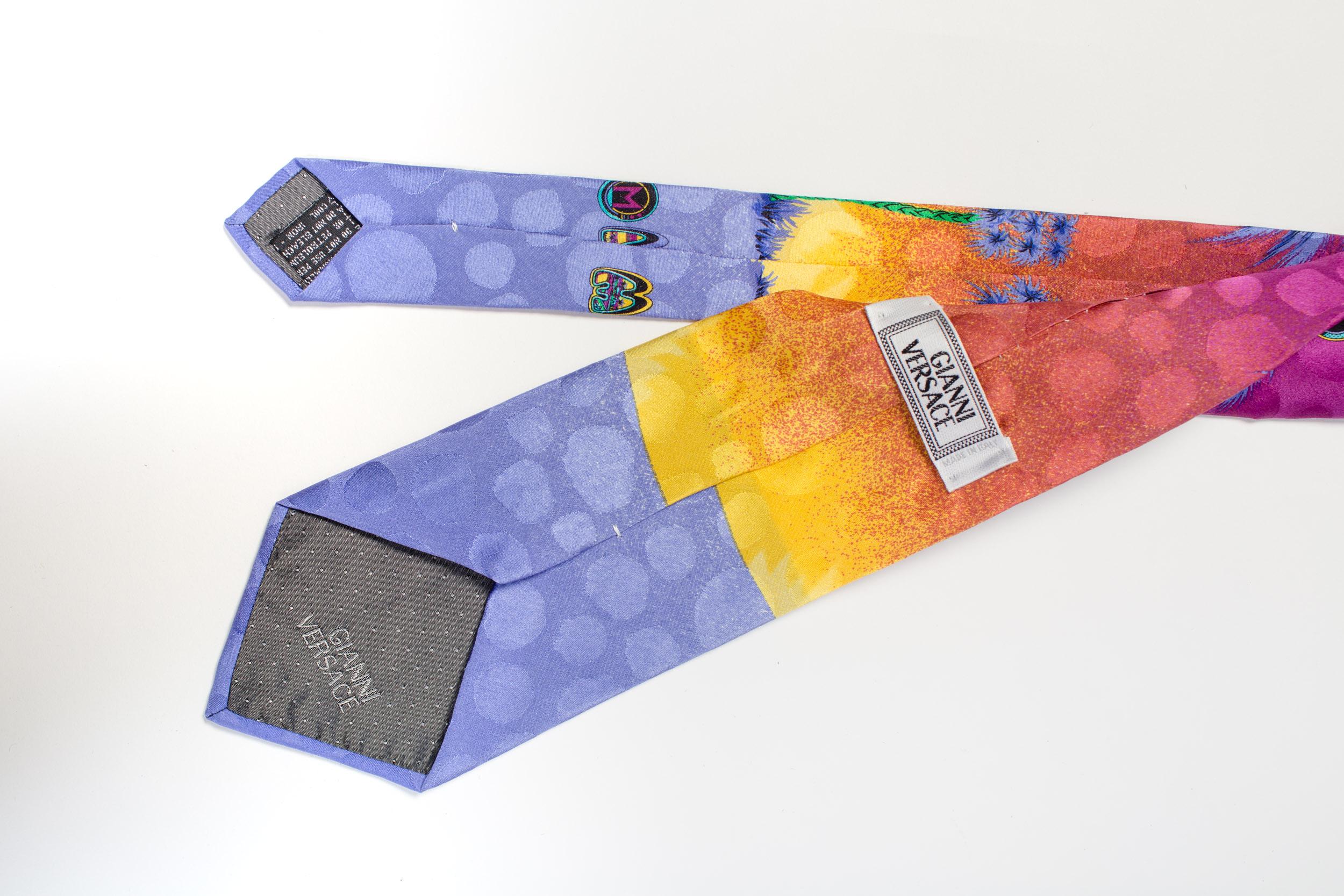 Gray 1990S Tie For Sale