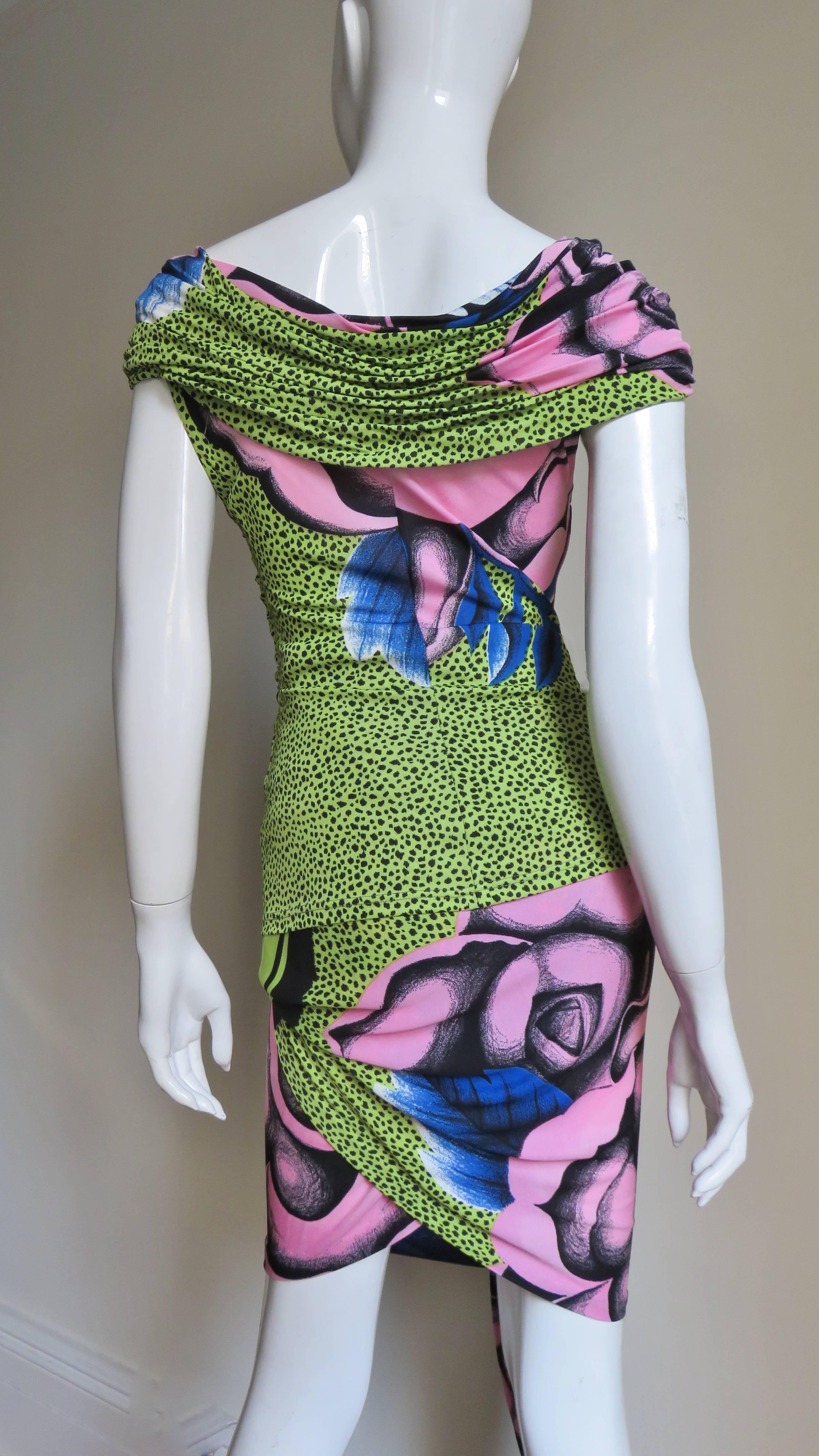 Gianni Versace Skirt and Top Set 1990s For Sale at 1stDibs | versace ...