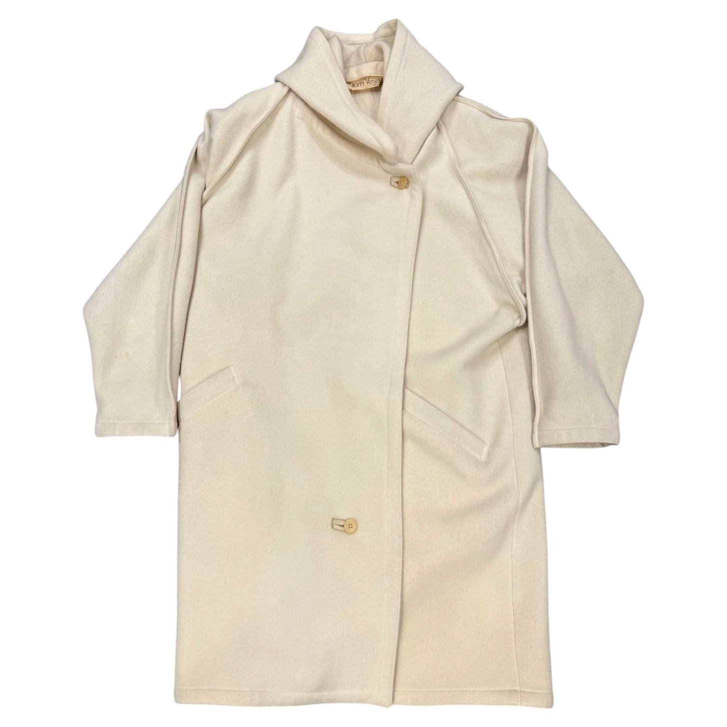 1990s Gianni Versace wool shawl-collar coat