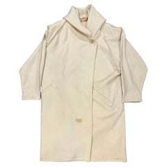 1990s Gianni Versace wool shawl-collar coat