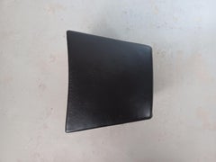 1990s  Otomana Gijs Papavoine Windy de piel negra by Montis