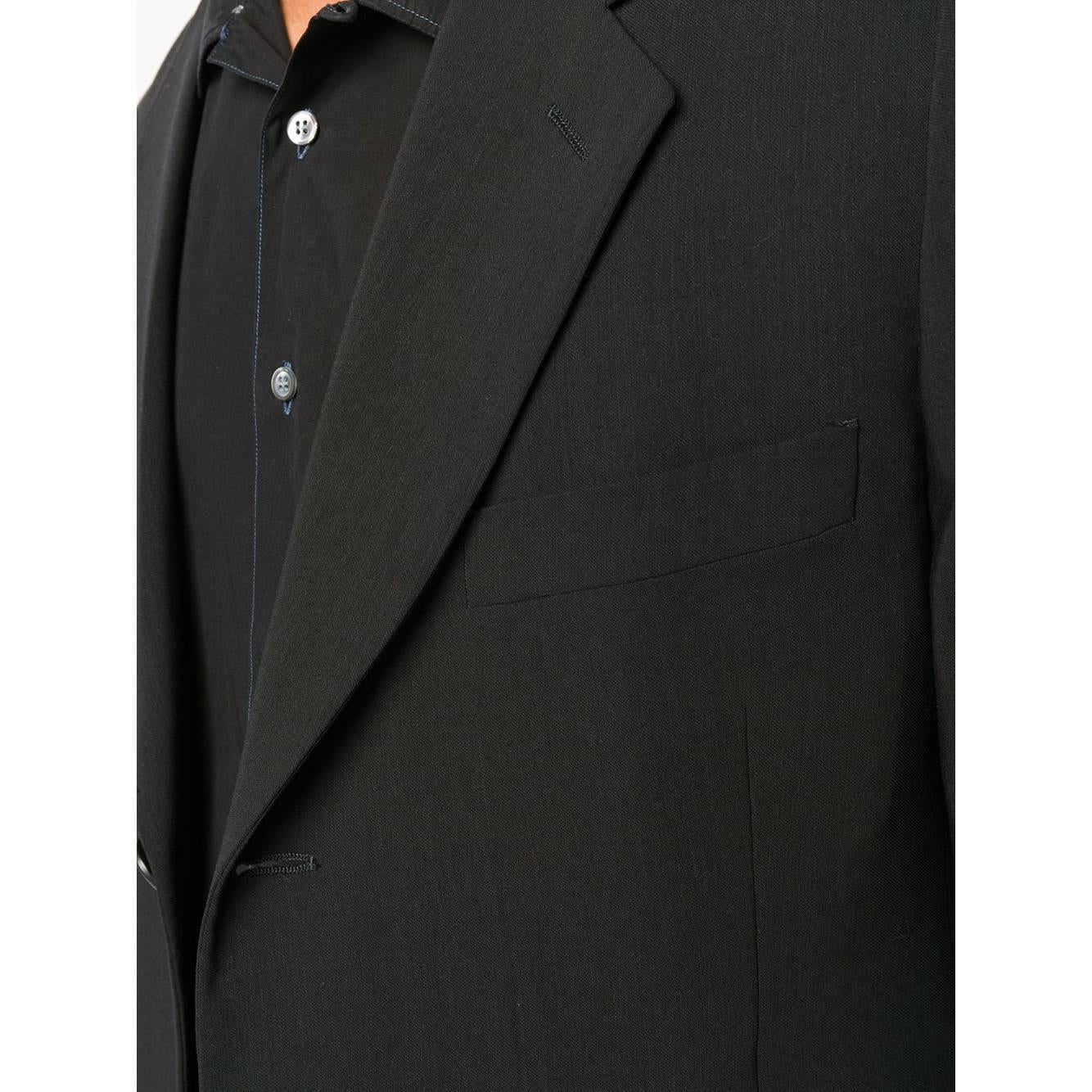 1990s Giorgio Armani Black Wool Jacket 1