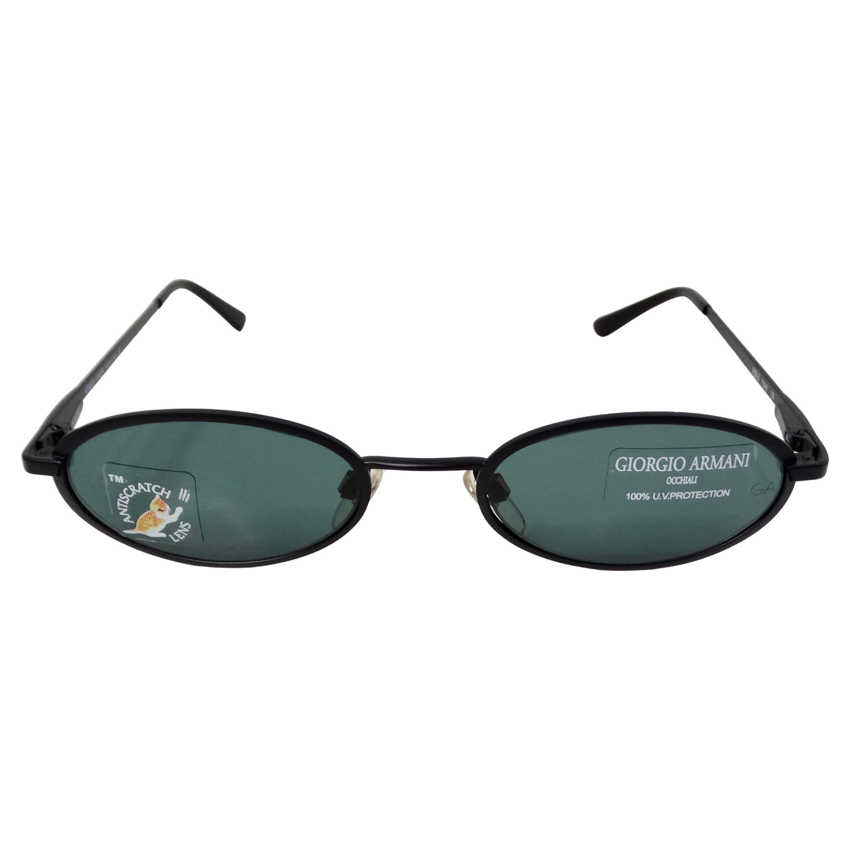 How can I tell if Giorgio Armani sunglasses are fake?