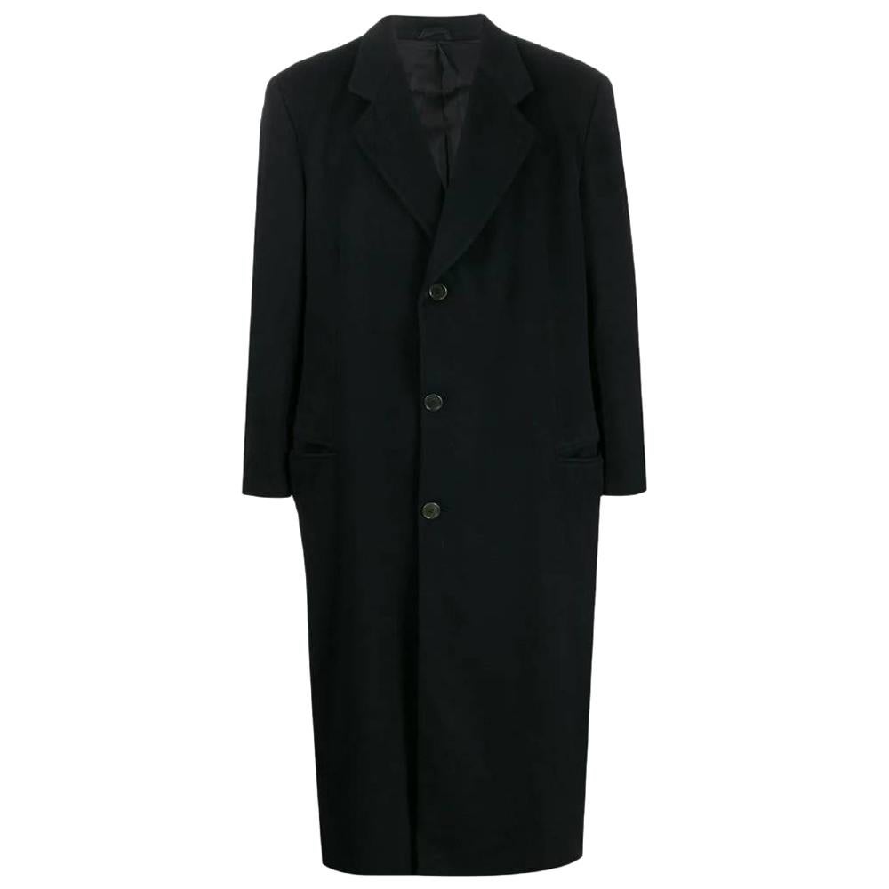 1990s Giorgio Armani Dark Blue Coat