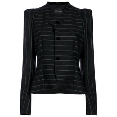 1990s Giorgio Armani Pinstripe Jacket