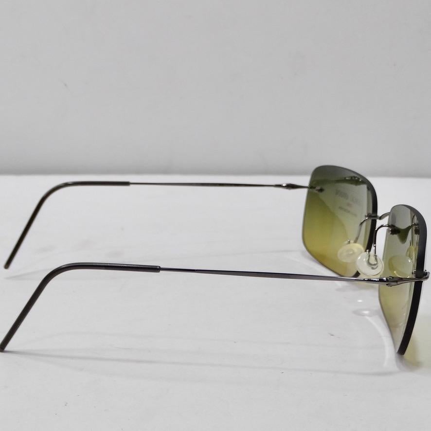 1990s Giorgio Armani Sunglasses For Sale 4
