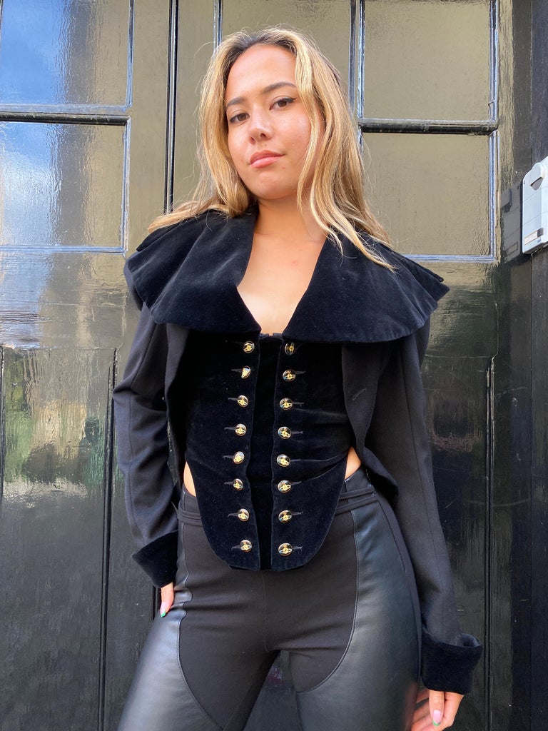 1995 Gold Label Vivienne Westwood Vive La Cocotte Corset Set For